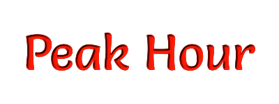 Peak hour banner